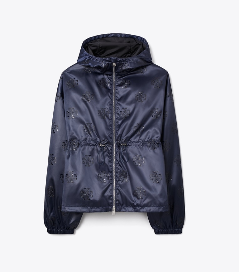 Tory Burch designer ジャケット シンチ ジャケット in Medium Navy front