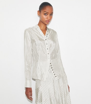 Tory Burch 花柄ストライプカーディガン S トリーバーチ Designer Clothing for Women and Designer Outfits | Tory Burch