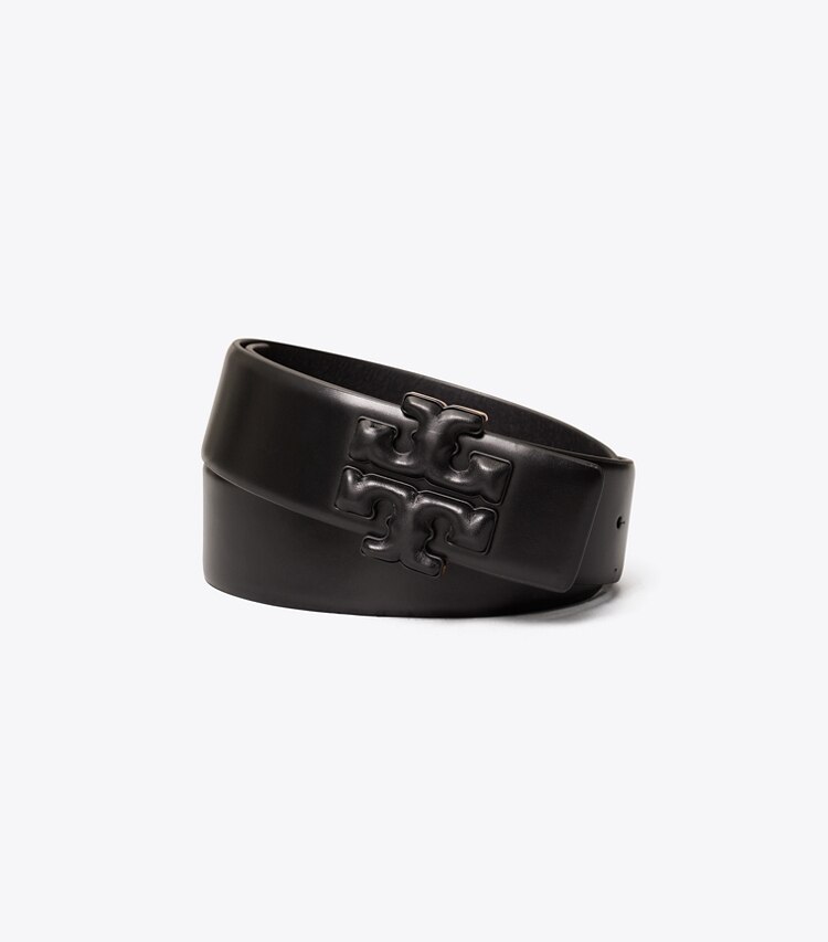 Tory Burch designer cinture Cintura Eleanor in Black front