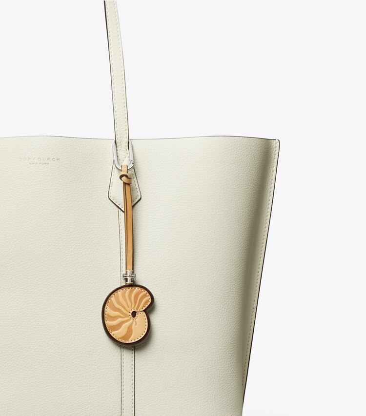 Tory Burch designer ciondoli per borse e portachiavi Ciondolo a forma di guscio di lumaca in Multi dettaglio