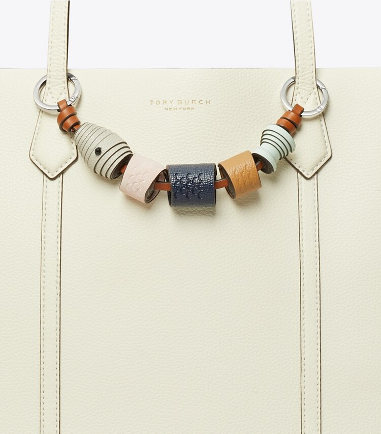 Tory Burch designer ciondoli per borse e portachiavi Ciondolo per borsa a forma di pesce in Multi dettaglio