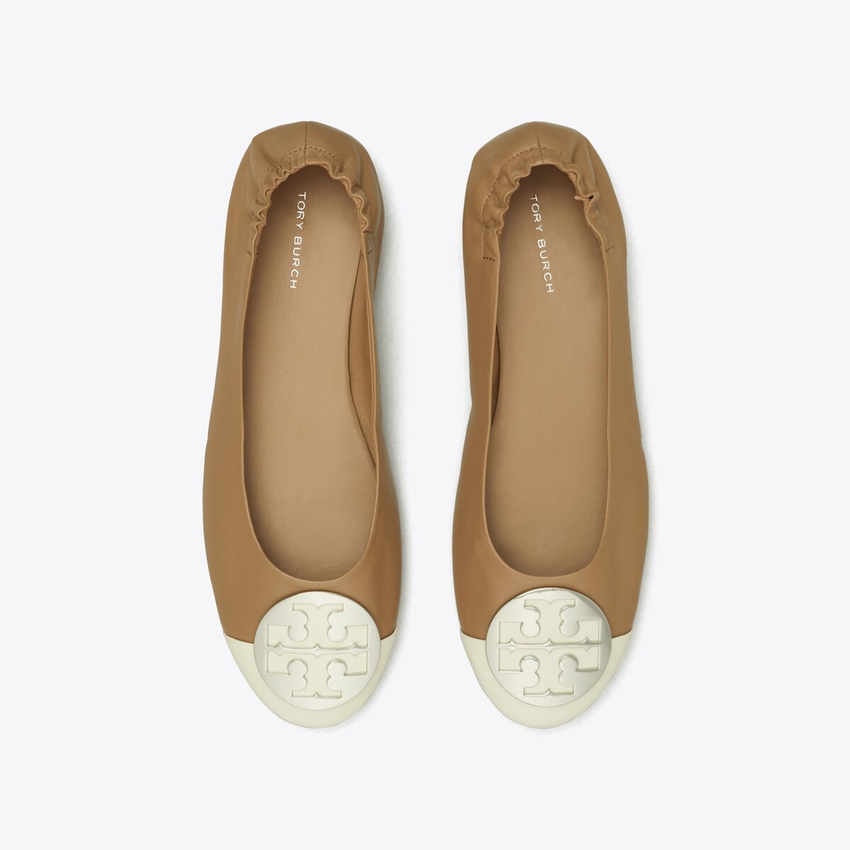 Claire Cap-Toe Ballet: Women's Designer Flats | Tory Burch