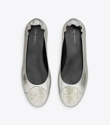 Claire Cap-Toe Ballet: Women's Designer Flats | Tory Burch