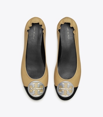 Claire Cap-Toe Ballet: Women's Designer Flats | Tory Burch