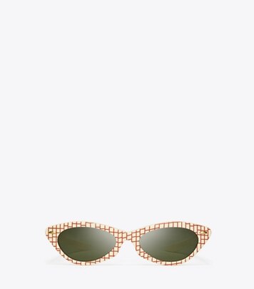 Miller Oversized Cat-Eye Sunglasses: Women's Designer Sunglasses & Eyewear  | Tory Burch