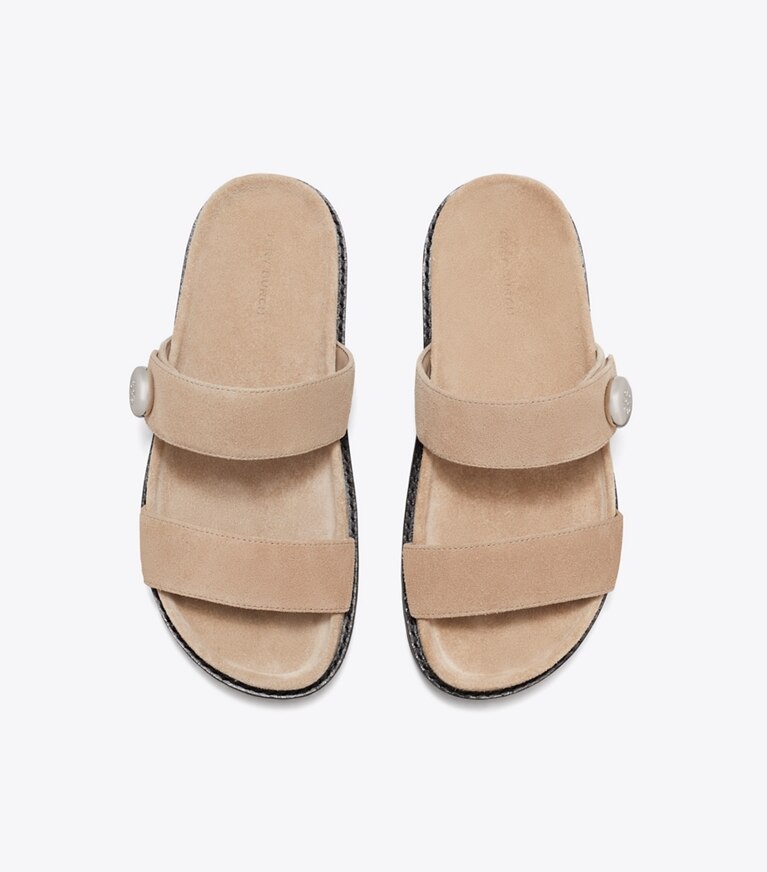 Tory Burch designer sandales Claquettes Romy dans AVOLA vue du dessus