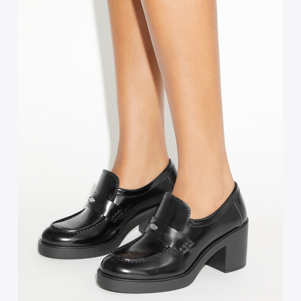 Classic Heeled Lug Loafer: Women's Designer Heels | Tory Burch
