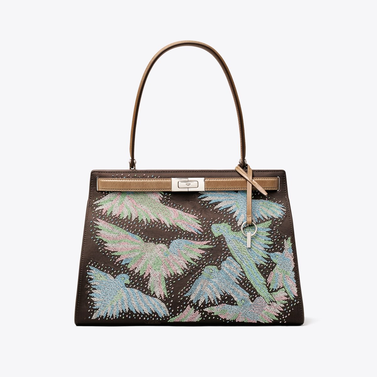 Classic Lee Radziwill Beaded Bag: Women's Designer Tote Bags