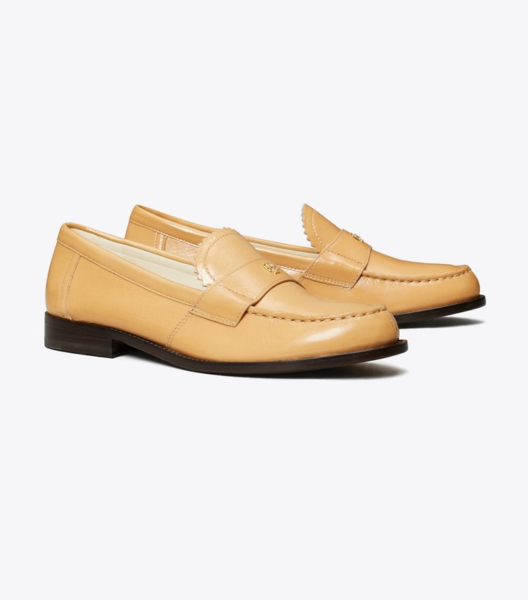 Tory Burch designer flats Classic Loafer in CANTUCCI angle