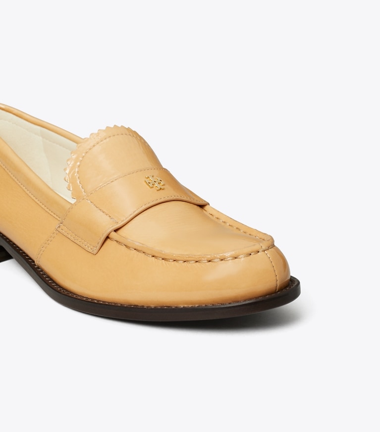 Tory Burch designer flats Classic Loafer in CANTUCCI angle