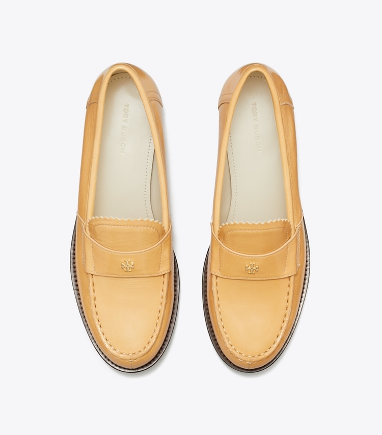 Tory Burch designer flats Classic Loafer in CANTUCCI overhead