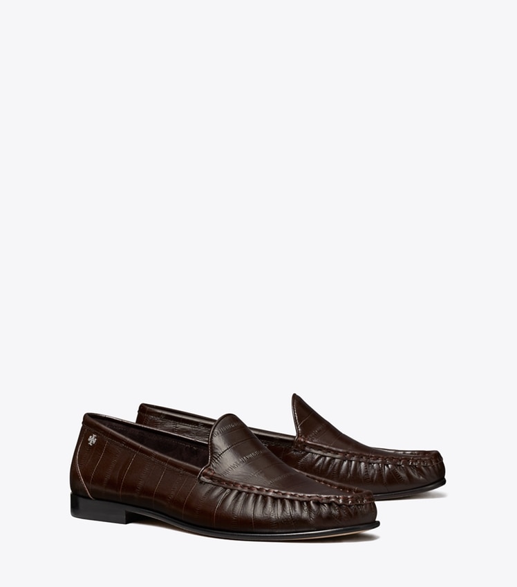 Classic Ruched Loafer by Tory Burch