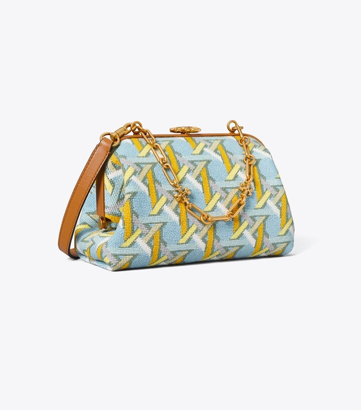 tory burch gemini link tote bloomingdale's