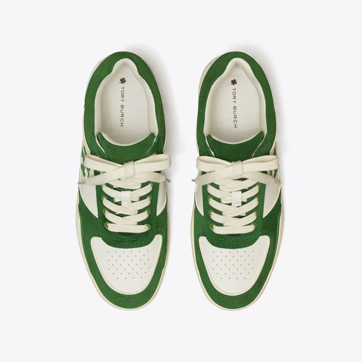 スニーカー Tory Burch CLOVER COURT PLATFORM SNEAKER Clover Court Platform Sneaker: Women's Designer Sneakers