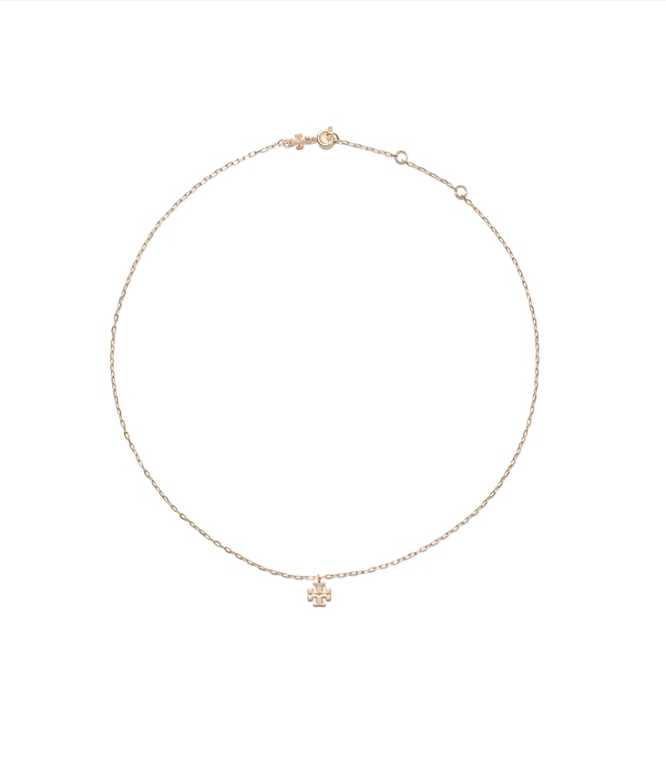Tory Burch designer collane Collana Icon con pendente in Tory Gold additional
