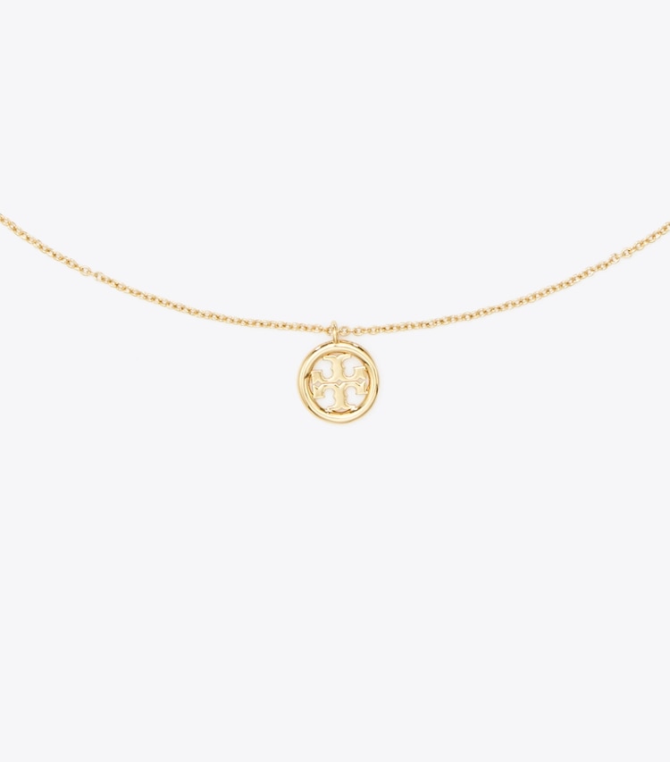 Tory Burch designer colliers Collier à pendentif Icon dans Tory Gold détails