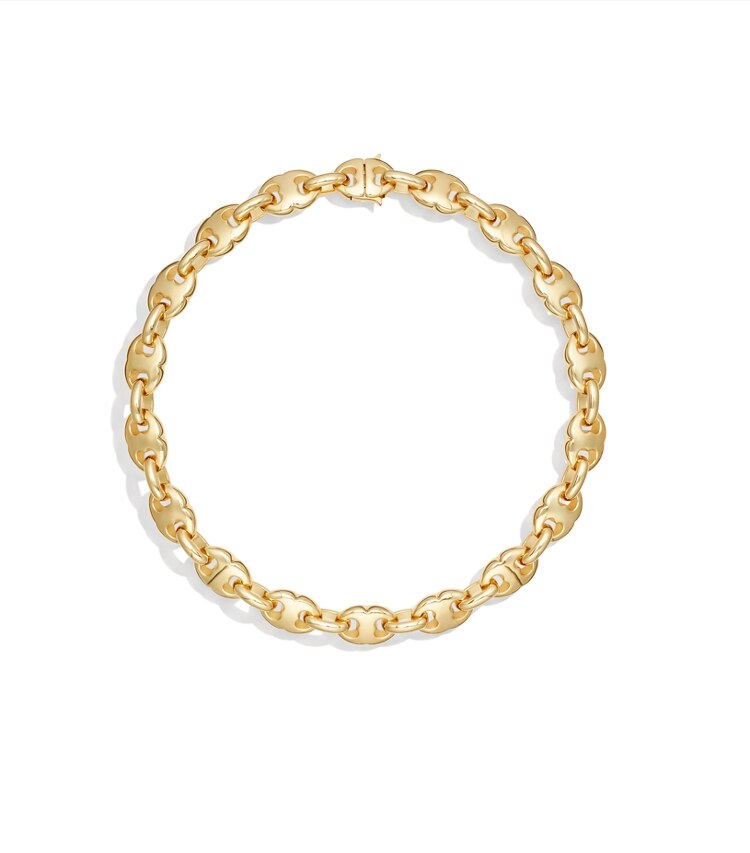 Tory Burch designer colliers Collier Gemini Link dans Light Brass supplémentaire