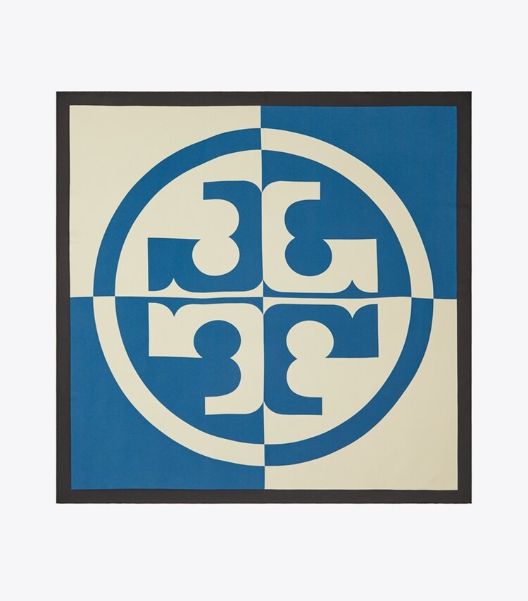 Color Block Logo Double Sided Square: Women's Designer Scarves | Tory Burch