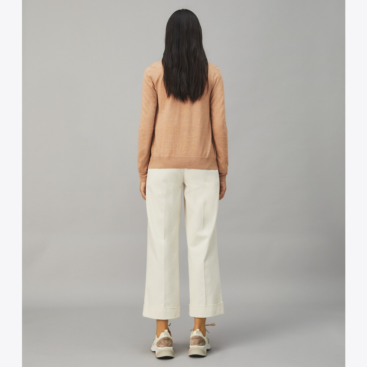 Color-Block Madeline Cardigan: Women's Designer Sweaters