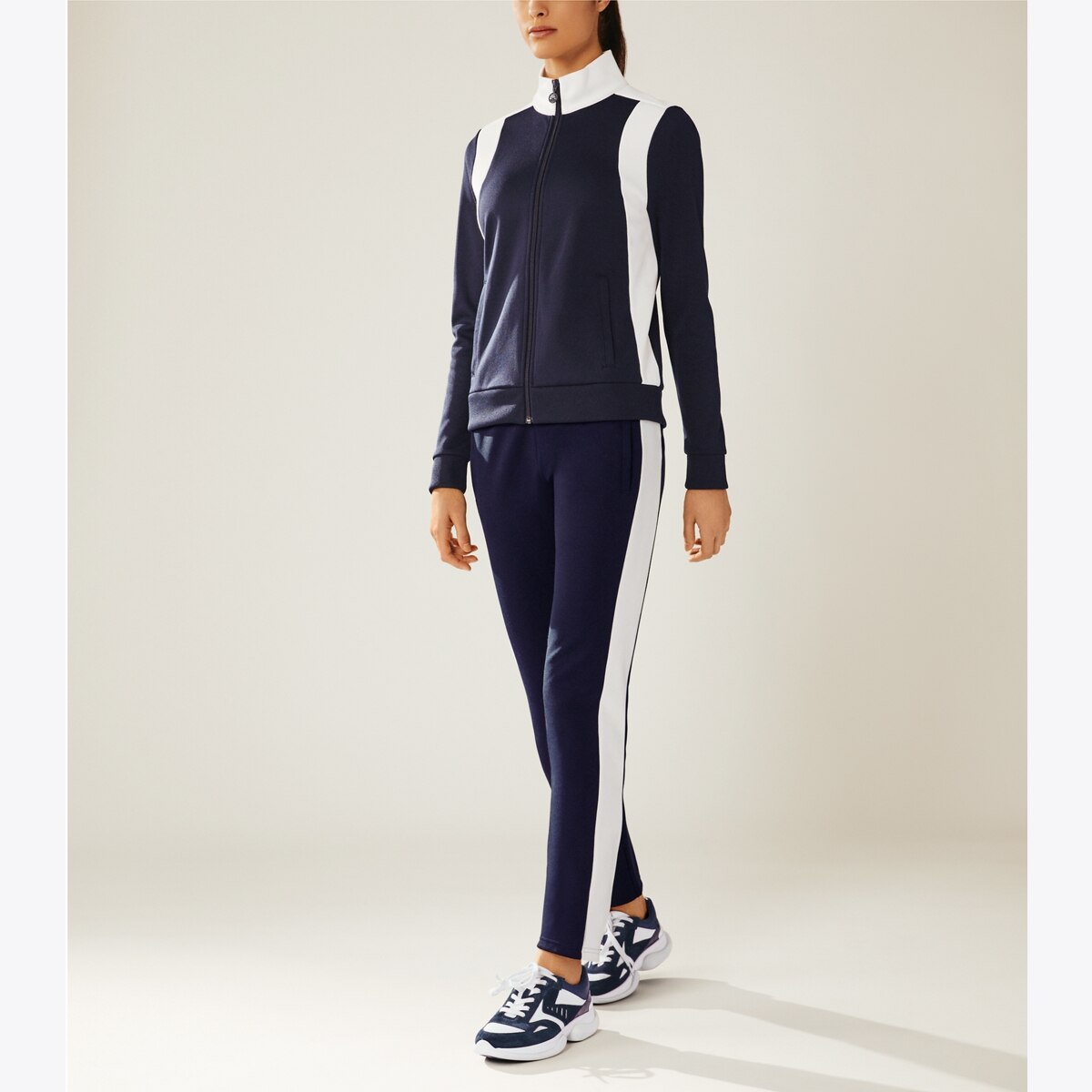 【年中無休】 color-block-track-jacket-on- レディースウェア