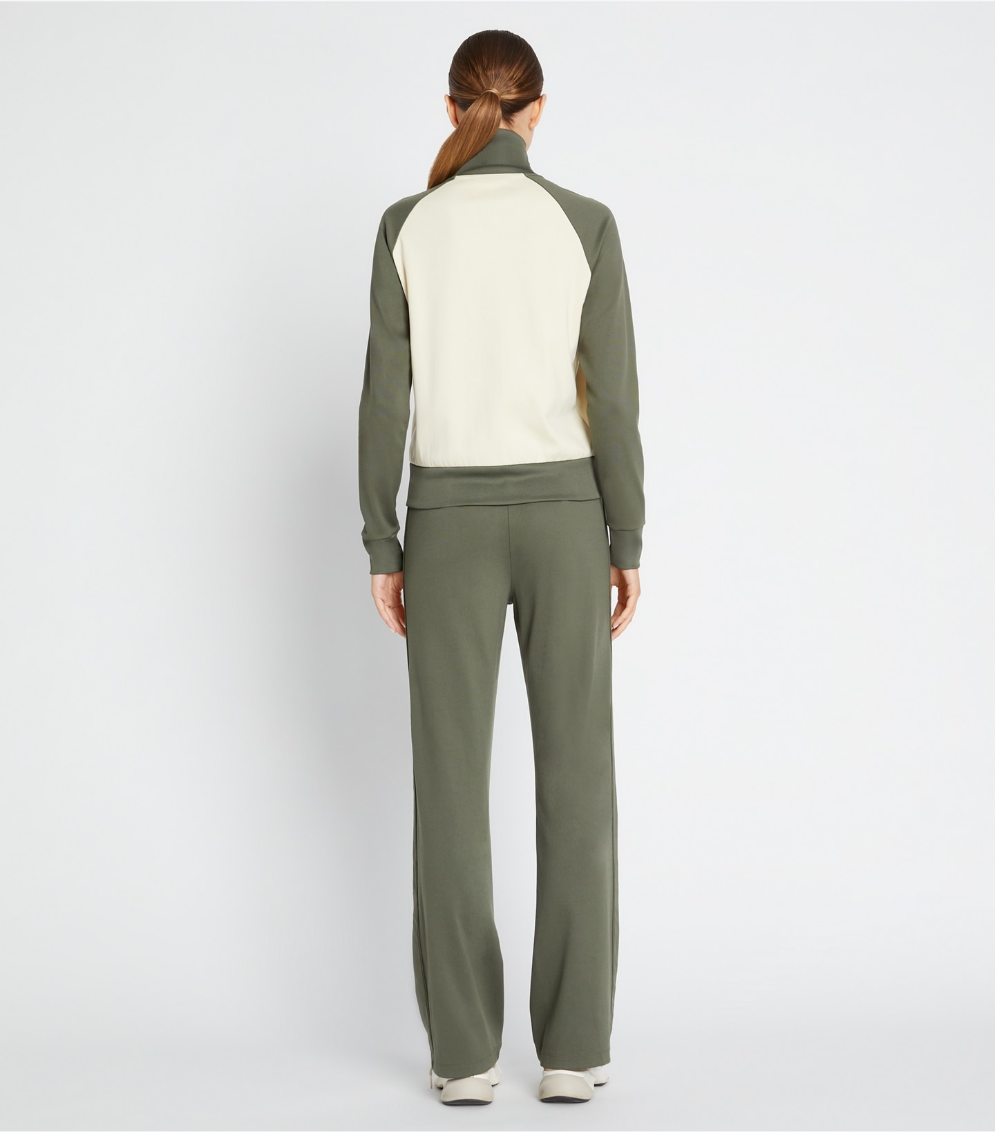 Color-Block Zip Track Jacket