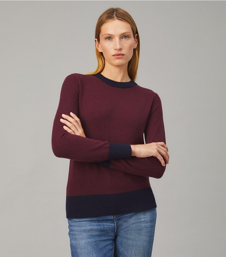 Tory burch cashmere sweater on sale