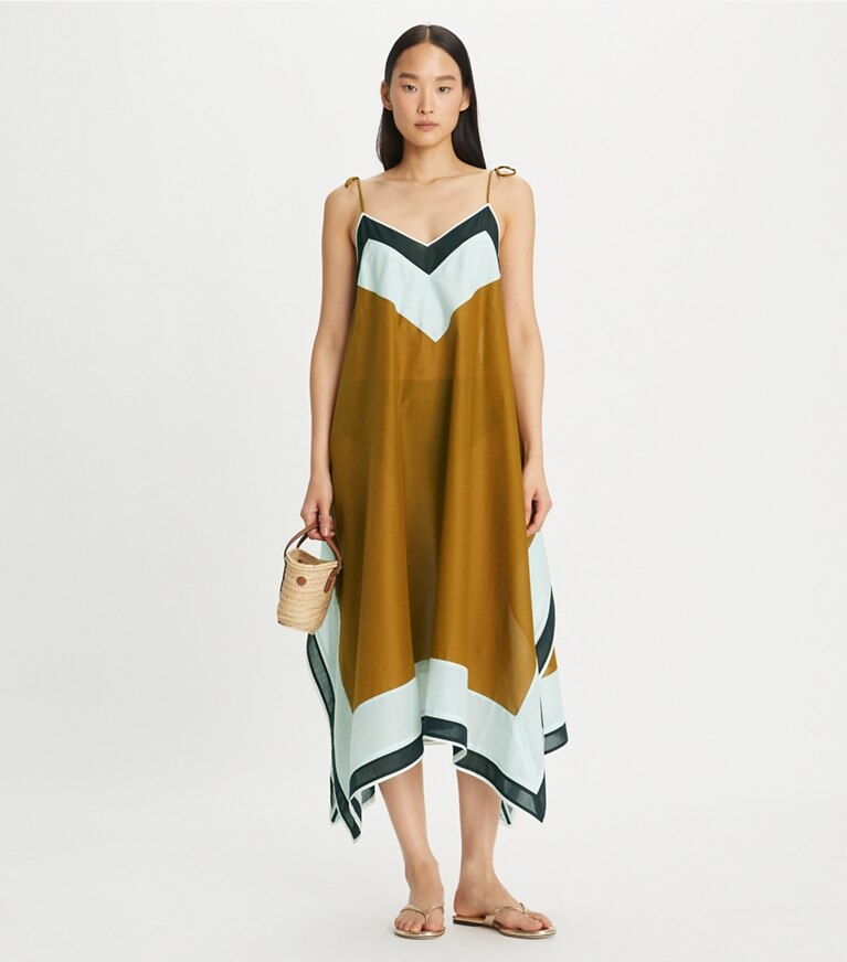 Tory burch color block dress outlet
