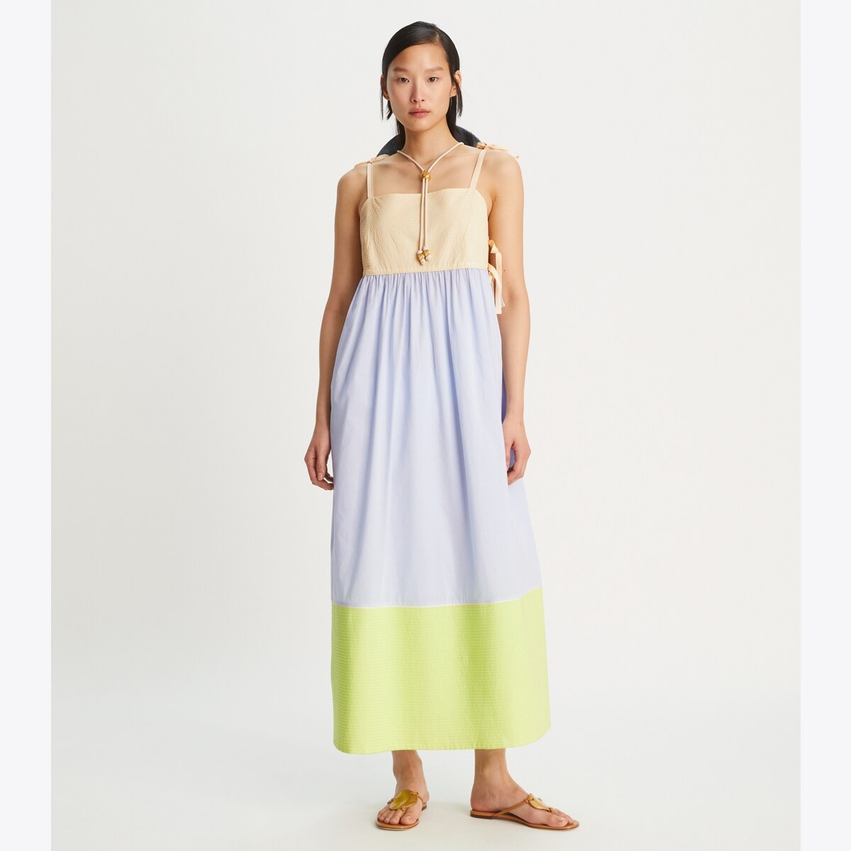 Colorblock Dress: Women's Swim | Coverups | Tory Burch EU