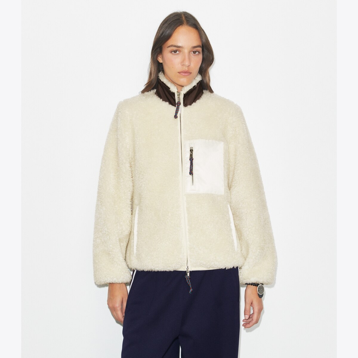 COLORBLOCK FLEECE JACKET - thumbnail 2