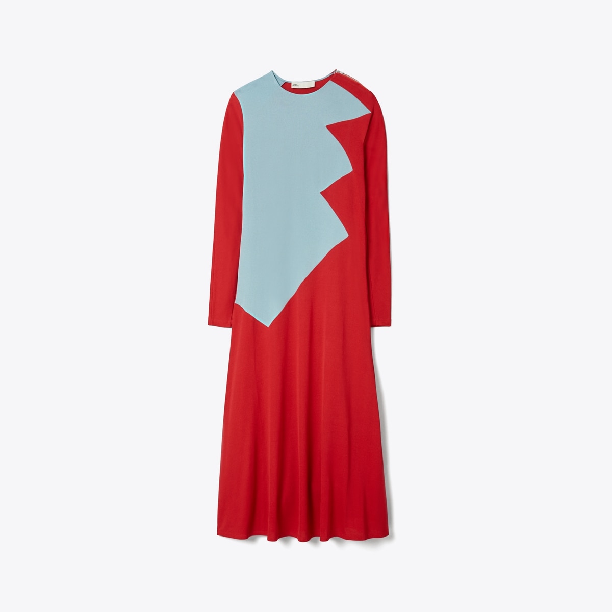 Colorblock Honeycomb Jersey Dress: Women's Designer Dresses | Tory Burch