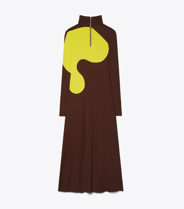 Colorblock Jersey Dress: Women's Designer Dresses | Tory Burch