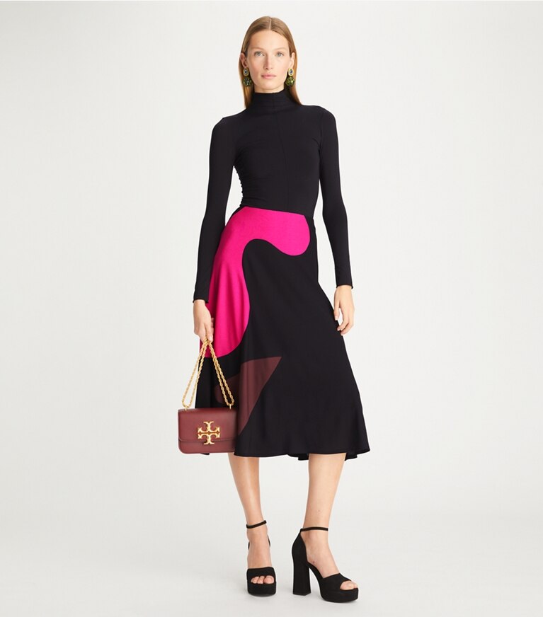 Tory burch color block slip on top