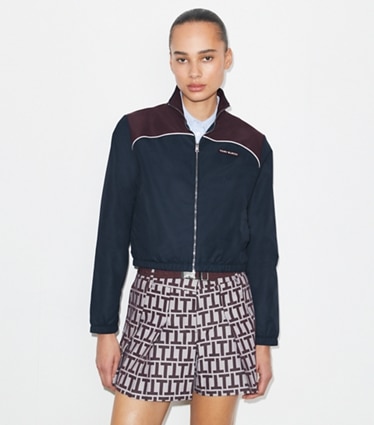 新品未使用】Tory Burch ネイビースカート tory sports Pick Stitch