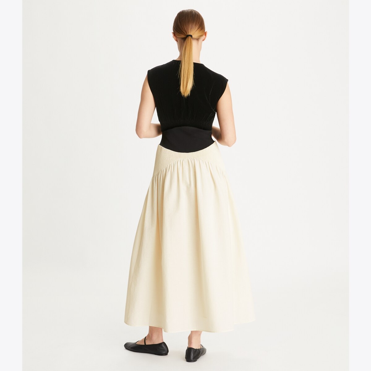 ワンピース Tory Burch FW22 COLORBLOCK DRESS (142036_915) Colorblock One Shoulder Dress by Tory Burch | Rent the Runway