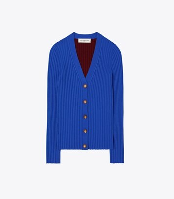 Jewel Button Cardigan: Women's Designer Sweaters | Tory Burch