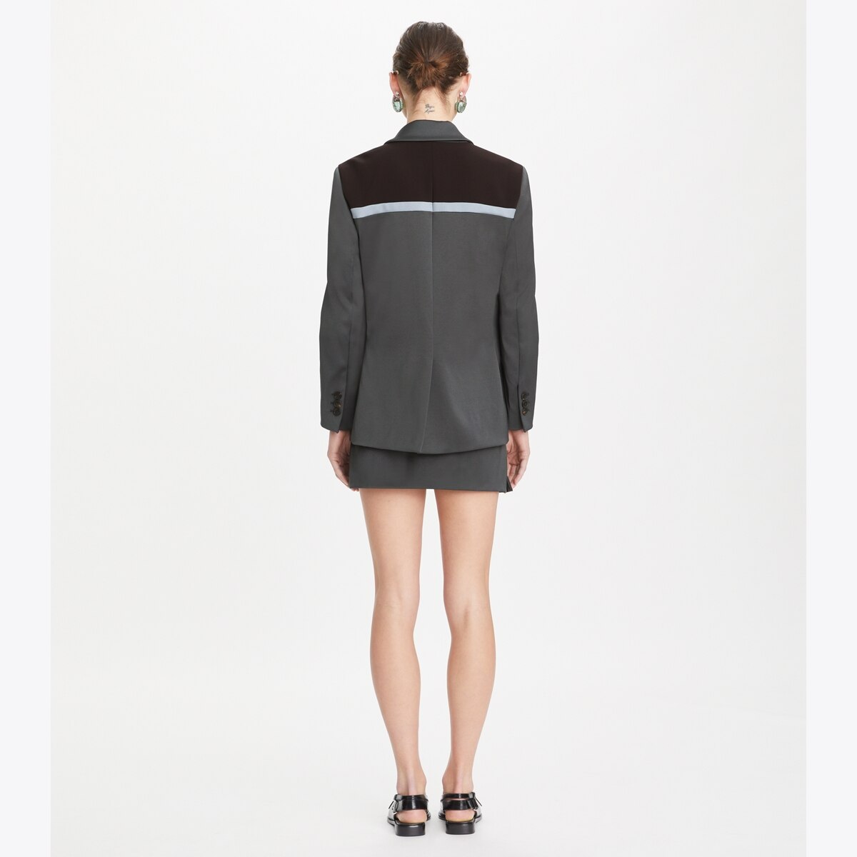 COLORBLOCK STRETCH BLAZER - thumbnail 5