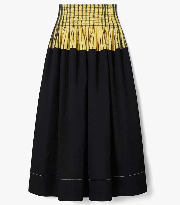 Colorblock Stripe Skirt: Women's Designer Bottoms | Tory Burch