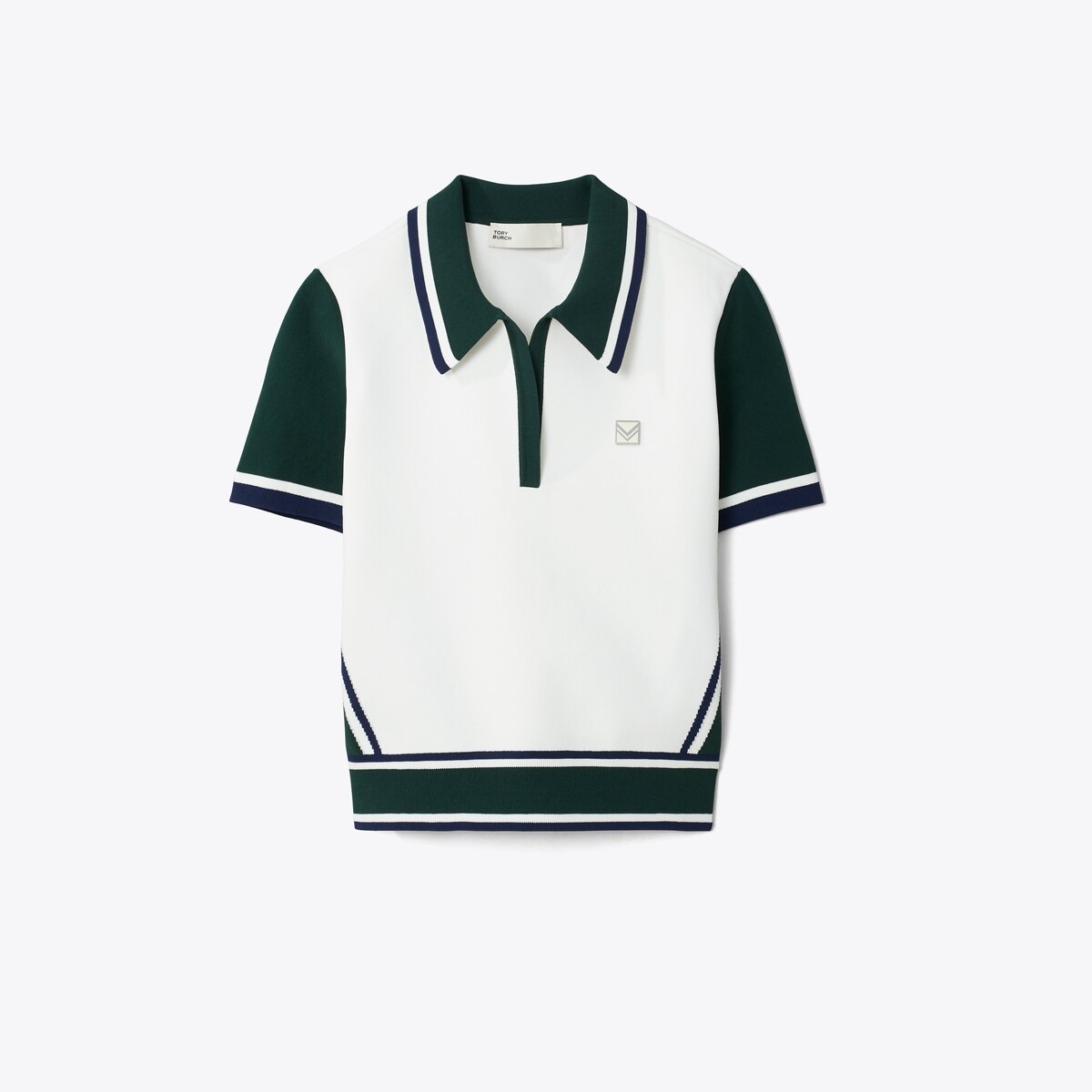 ☆NERDY☆ Women's Color Block Track Top White colorblock-sweater-front.