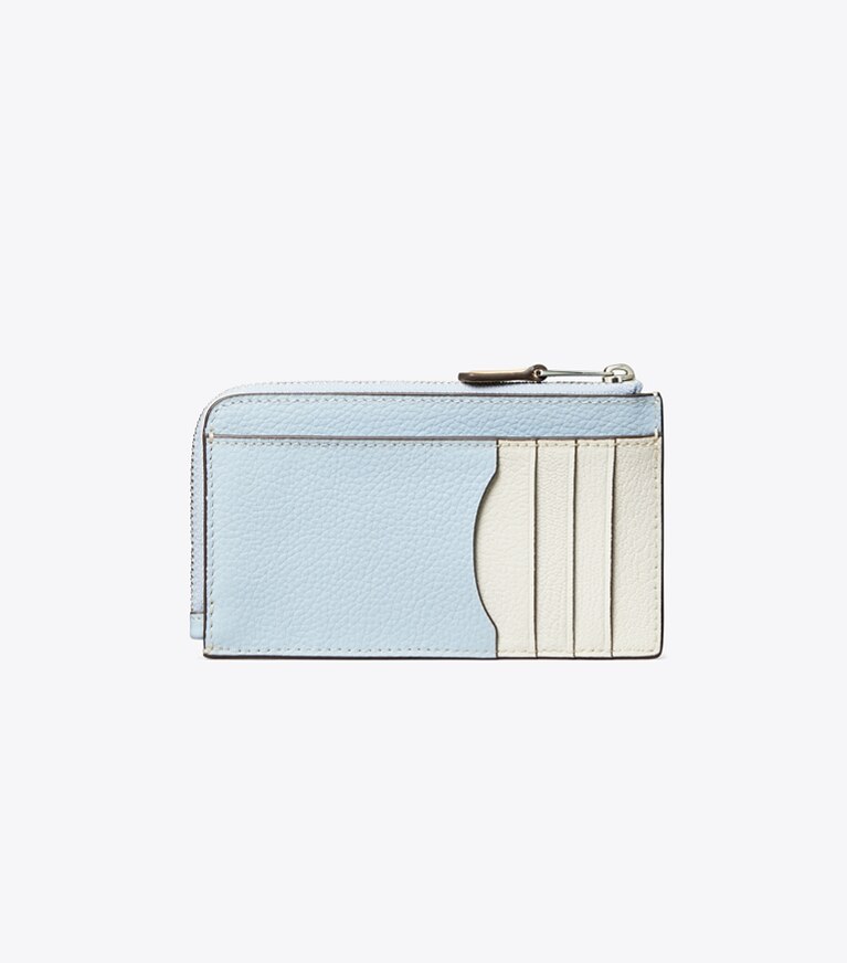 Colorblock Zip Card Case: Women's Designer Card Cases | Tory Burch