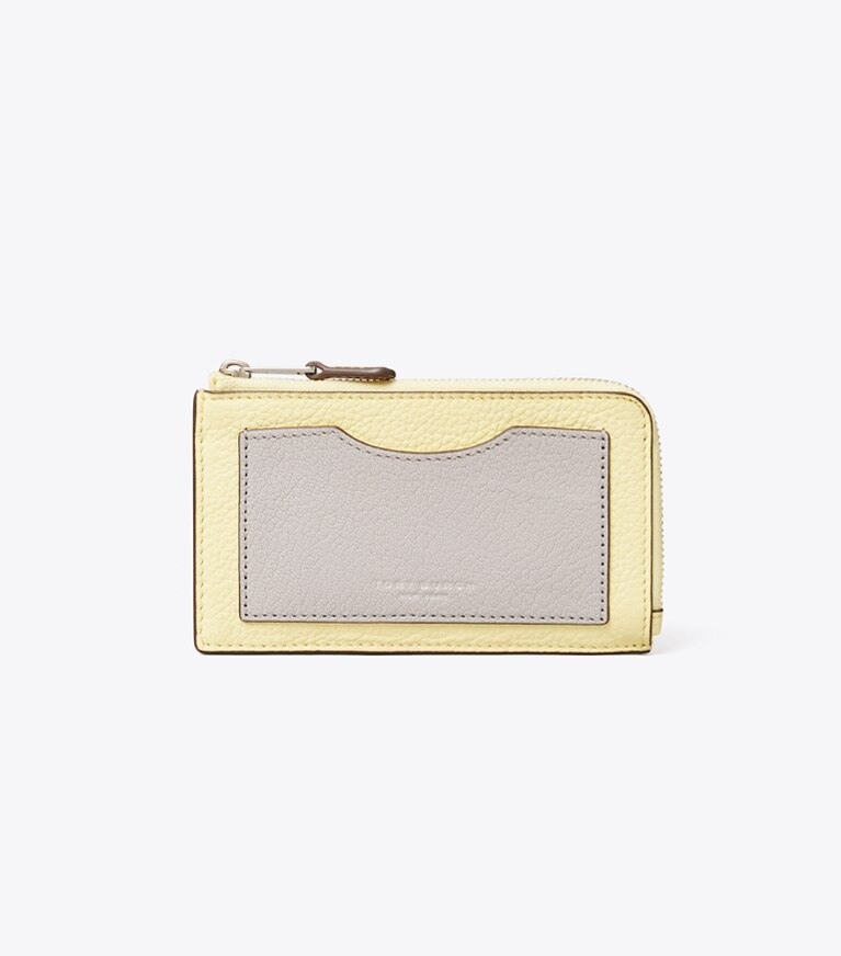 Colorblock Zip Card Case Women s Designer Card Cases Tory Burch