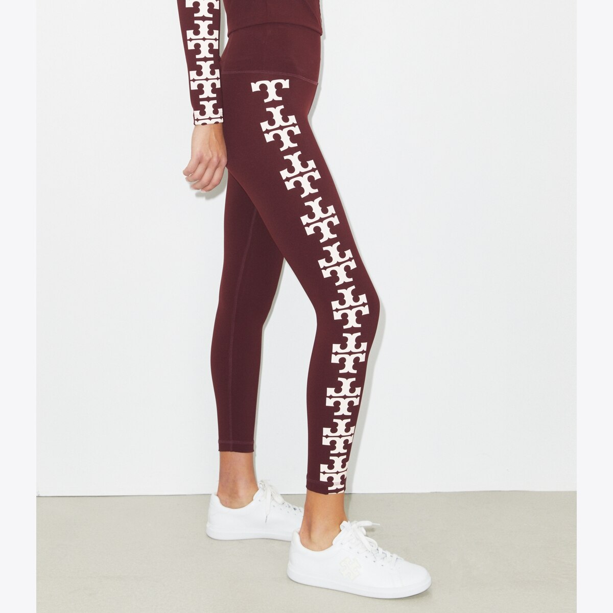 Compression Logo 7/8 Legging: Women's Designer Bottoms | Tory Burch