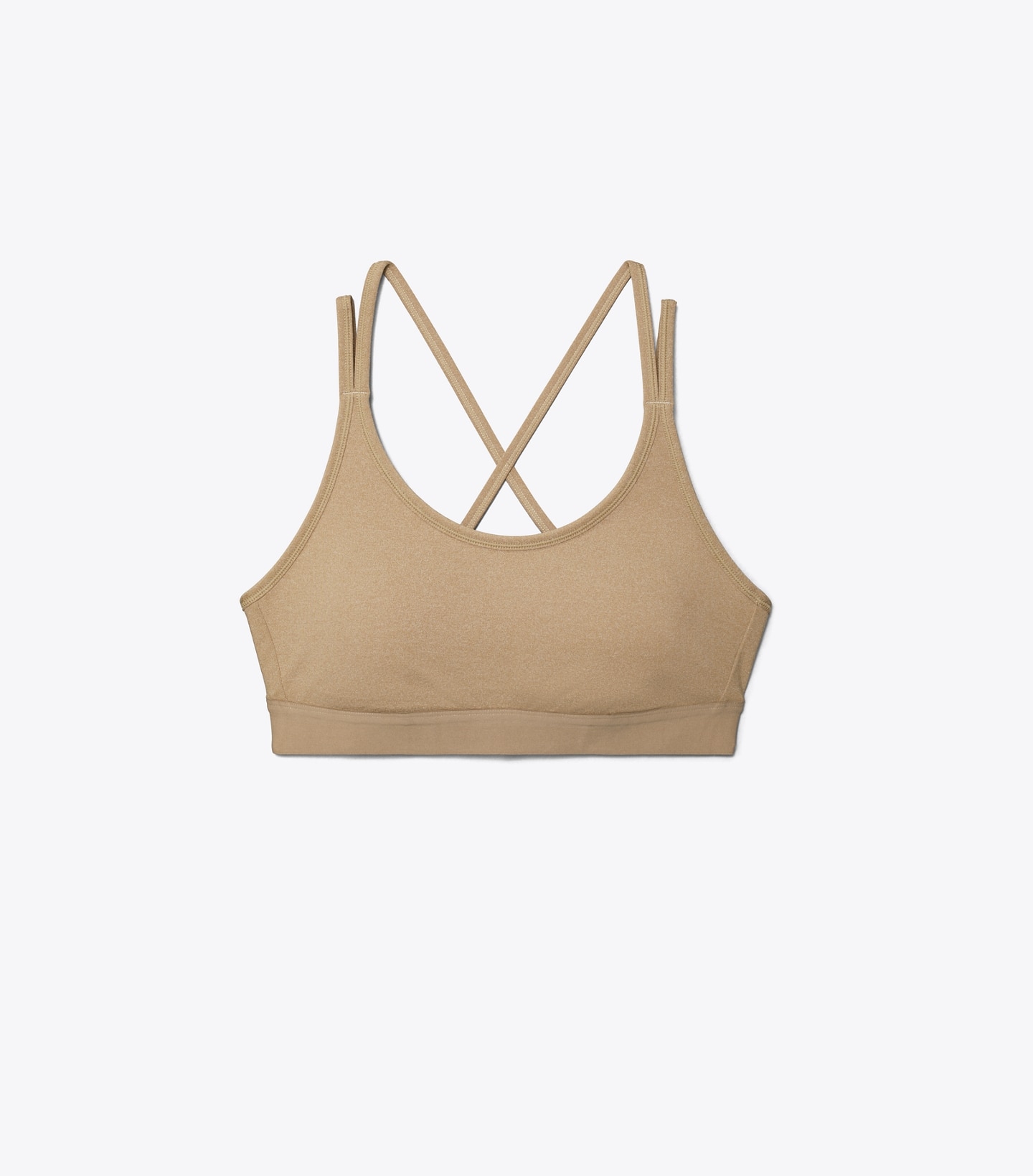 Compression Mélange Cross-Back Bra