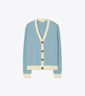 Jewel Button Cardigan: Women's Designer Sweaters | Tory Burch