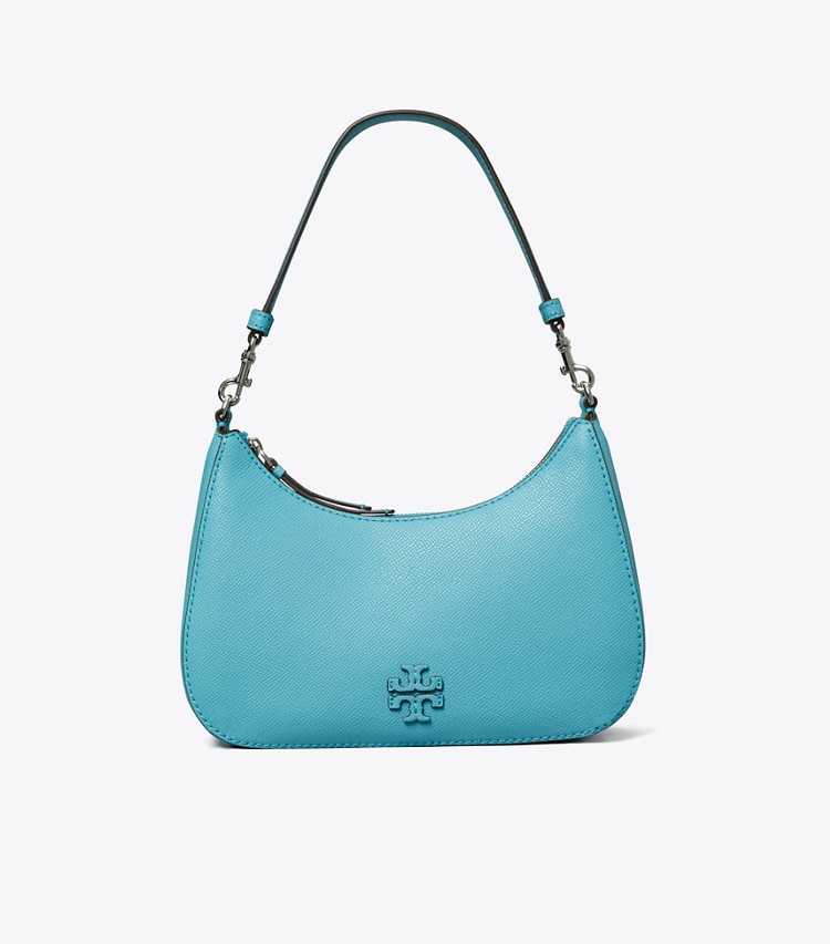 Tory Burch designer shoulder bags Convertible Crossbody Bag in BLUE RASPBERRY front