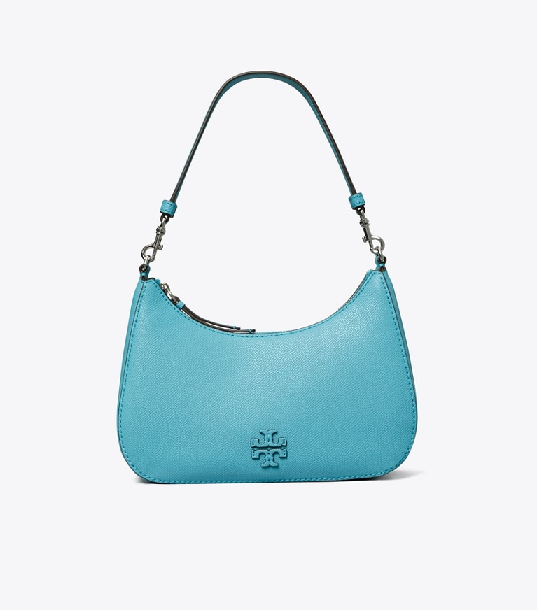 Tory Burch designer shoulder bags Convertible Crossbody Bag in BLUE RASPBERRY front