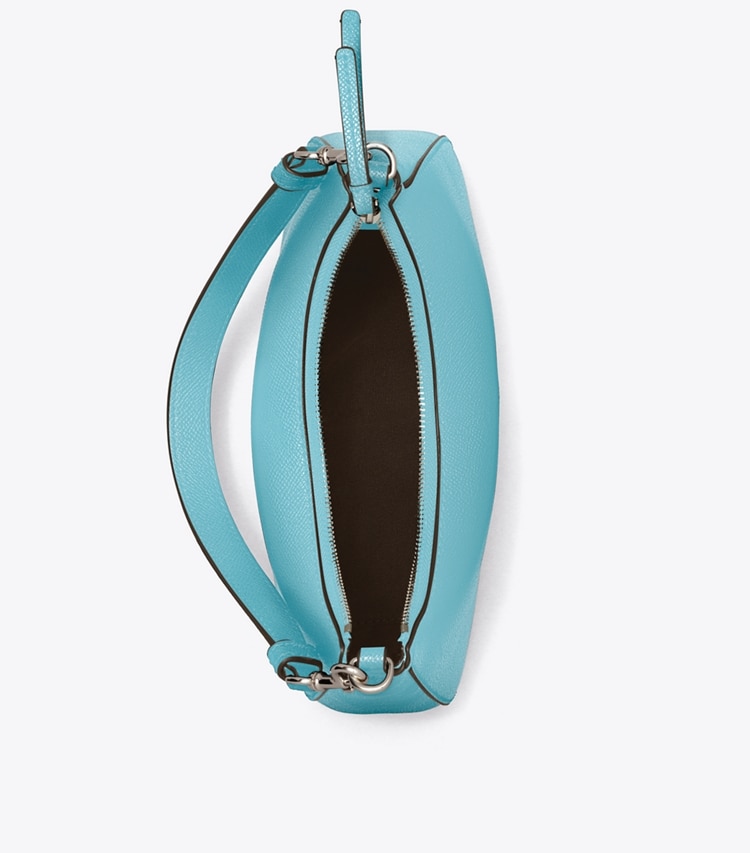 Tory Burch designer shoulder bags Convertible Crossbody Bag in BLUE RASPBERRY overhead