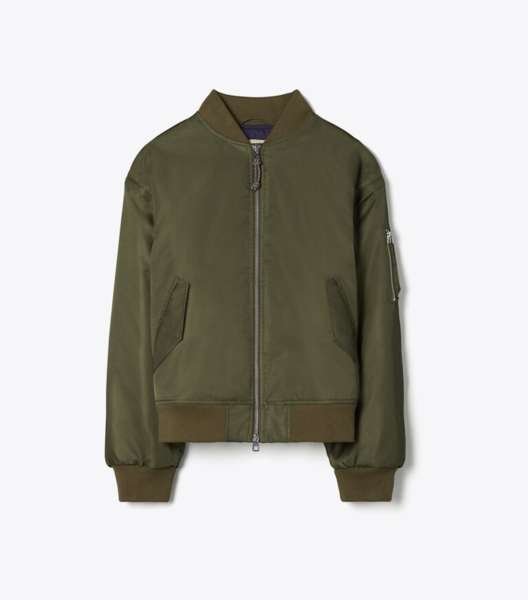 Tory burch deals bomber jacket