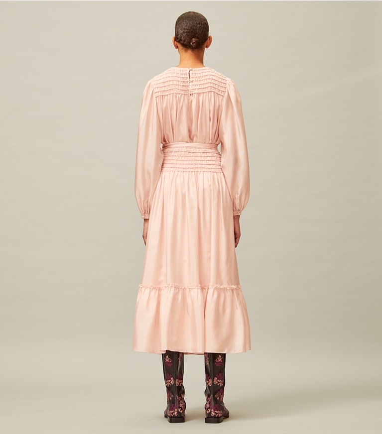 Tory Burch designer bottoms Corded Skirt in Iced Pink front
