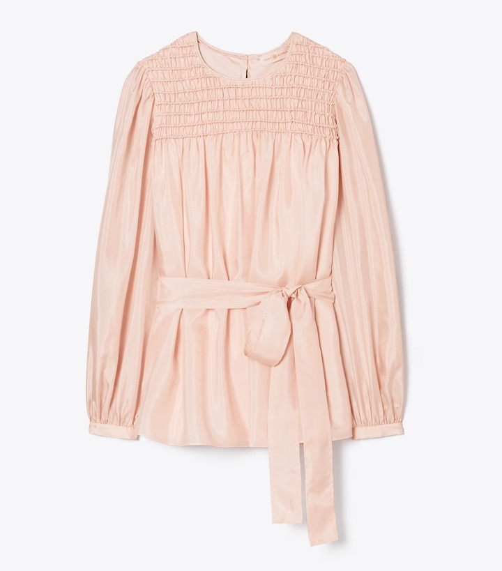 tory burch pink blouse