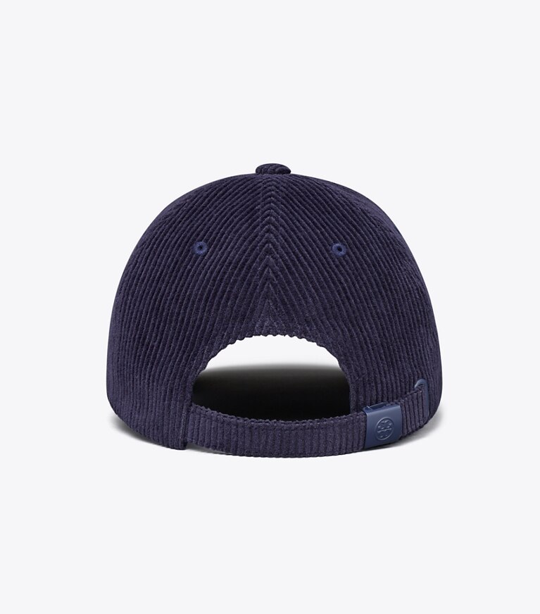 Corduroy Logo Cap: Women's Designer Hats | Tory Burch